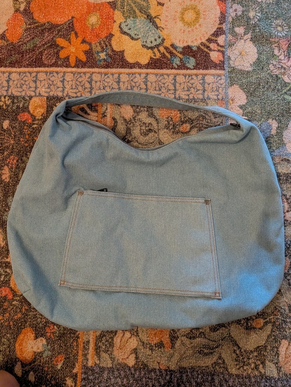 Beis X Gap Denim Shoulder Tote - Picture 3 of 7